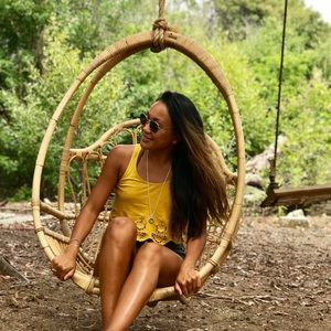 Yellow Crop Top